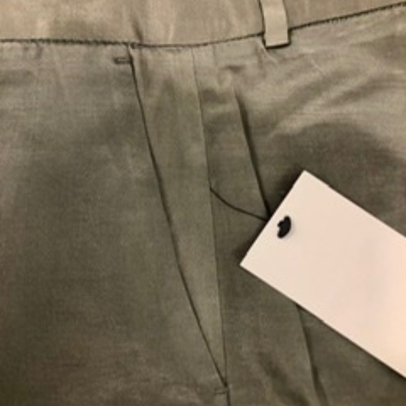 ZARA Cotton Linen Silky Suit Pants, M, NWT - Picture 2 of 6